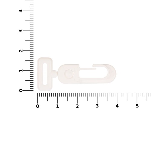 Застежка-карабин Сarabine, S, белый фото 2 Застежка-карабин Сarabine, S, белый фото 2