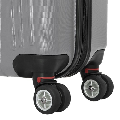 Чемодан Ridge L, серебристый фото 8 Чемодан Ridge L, серебристый фото 8