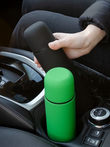 Термос Skydive, черный фото 10