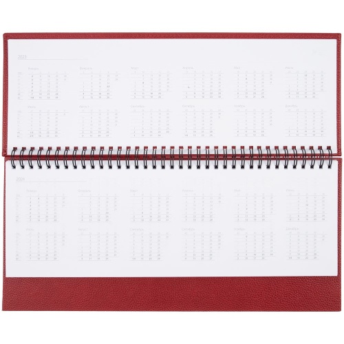 Планинг Sagrin, недатированный, красный фото 3 Планинг Sagrin, недатированный, красный фото 3