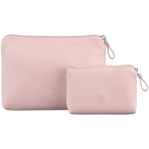 Набор несессеров Manifold, розовый Набор несессеров Manifold, розовый