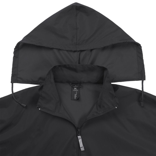 Ветровка Sirocco черная фото 6