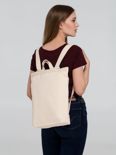 Рюкзак холщовый Discovery Bag, неокрашенный фото 9
