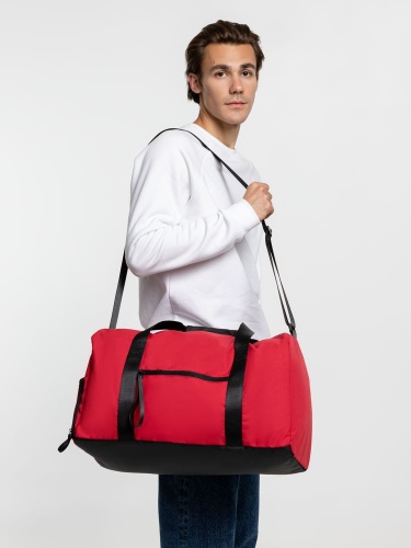 Сумка дорожная urbanPulse, красная фото 5