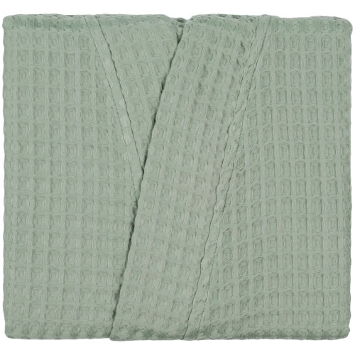 Халат вафельный женский Boho Kimono, зеленая мята фото 4 Халат вафельный женский Boho Kimono, зеленая мята фото 4