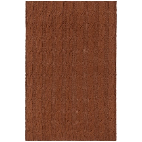 Плед Snefald, коричневый (темное золото) фото 2