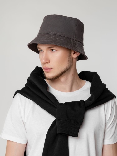 Панама Sombra, темно-серая фото 5 Панама Sombra, темно-серая фото 5