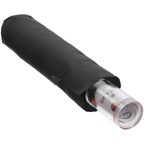 Зонт складной Fillit, черный фото 7 Зонт складной Fillit, черный фото 7