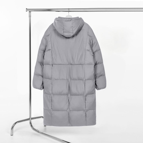 Пуховик унисекс Kapsula, серый фото 2 Пуховик унисекс Kapsula, серый фото 2