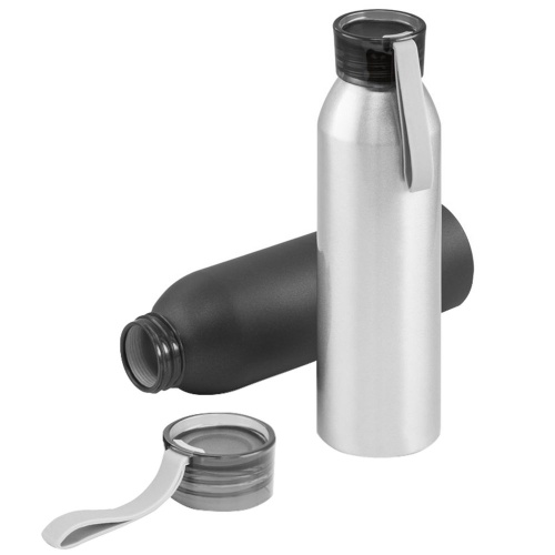 Спортивная бутылка для воды Rio, черная фото 4 Спортивная бутылка для воды Rio, черная фото 4