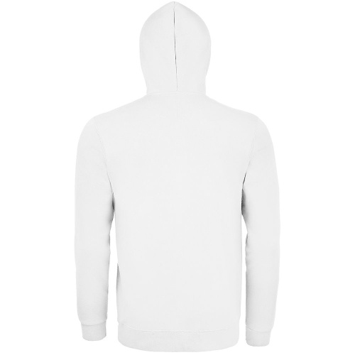 Толстовка унисекс Stone, белая фото 3