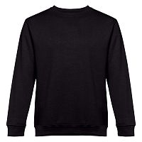 Свитшот унисекс Delta, черный