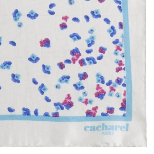 Платок Tourbillon Silk, белый фото 3 Платок Tourbillon Silk, белый фото 3