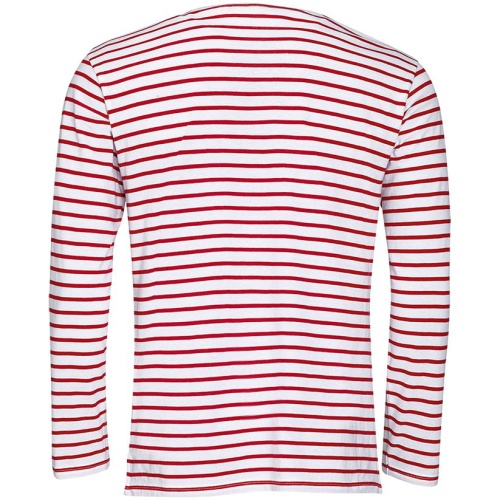 Футболка мужская Marine Men, белая с красным фото 3 Футболка мужская Marine Men, белая с красным фото 3