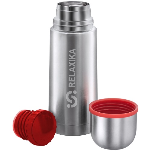 Термос Relaxika 350, стальной фото 7