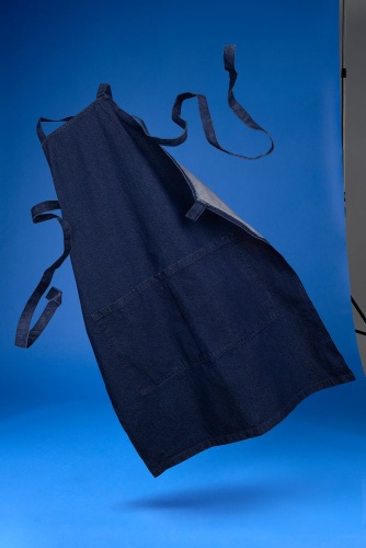 Фартук джинсовый E2, синий фото 3 Фартук джинсовый E2, синий фото 3