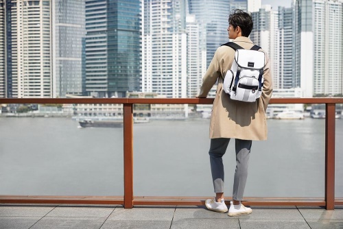 Рюкзак Business Multifunctional 2 в 1, белый фото 6 Рюкзак Business Multifunctional 2 в 1, белый фото 6