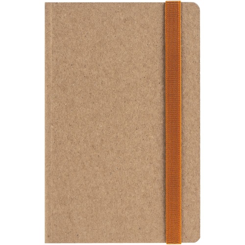 Ежедневник Eco Write Mini, недатированный, с оранжевой резинкой фото 4 Ежедневник Eco Write Mini, недатированный, с оранжевой резинкой фото 4