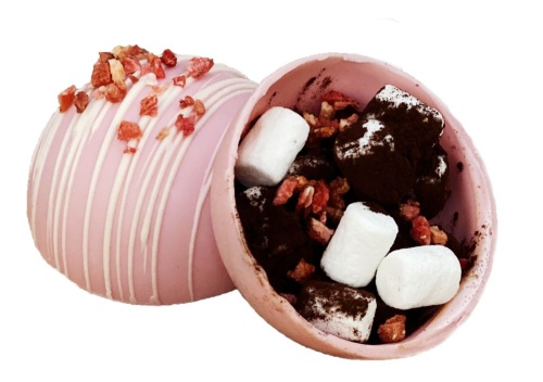 Шоколадная бомбочка «Клубника» фото 3 Шоколадная бомбочка «Клубника» фото 3