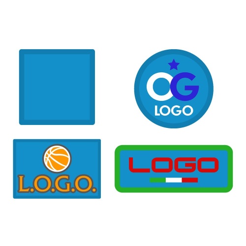 Шеврон из габардина Gabo S, голубой фото 2 Шеврон из габардина Gabo S, голубой фото 2