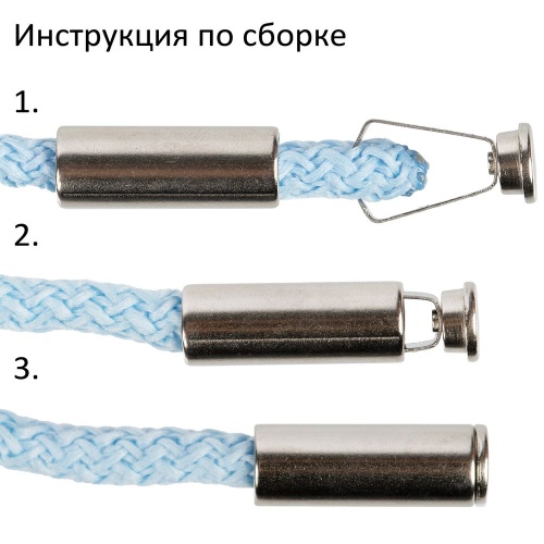 Наконечник для шнурка Nozzle, S, серебристый фото 4 Наконечник для шнурка Nozzle, S, серебристый фото 4