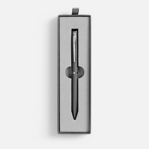 Ручка шариковая Ringa в футляре, серая фото 2 Ручка шариковая Ringa в футляре, серая фото 2