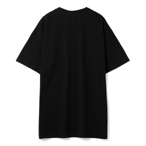 Футболка оверсайз унисекс Big Haul, черная фото 2