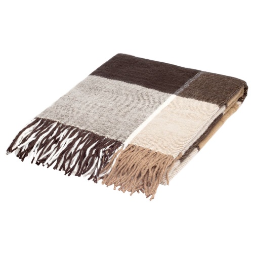 Плед Edinburgh, бежево-коричневый фото 4 Плед Edinburgh, бежево-коричневый фото 4