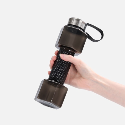 Бутылка для воды Hantelis, черная фото 5 Бутылка для воды Hantelis, черная фото 5