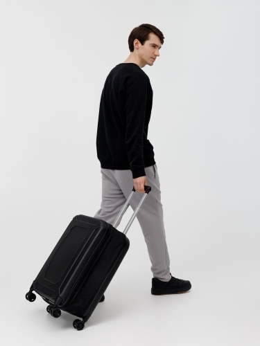 Чемодан Platta, черный фото 6