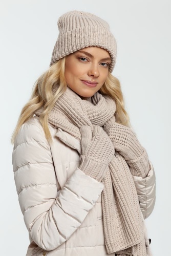 Набор Nordkyn Full Set с шарфом, бежевый фото 7 Набор Nordkyn Full Set с шарфом, бежевый фото 7
