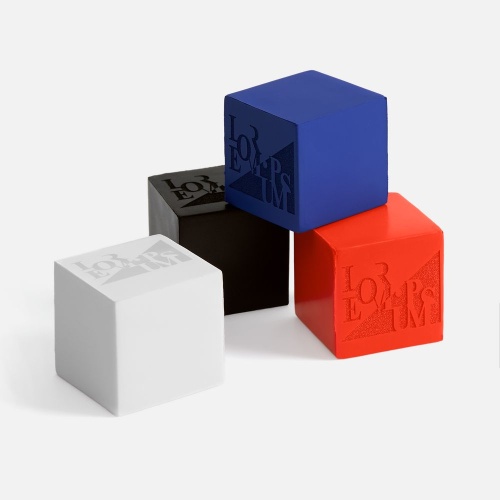 Антистресс «Кубик», красный фото 3 Антистресс «Кубик», красный фото 3