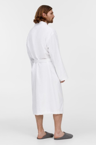 Халат махровый Aeris, белый фото 9 Халат махровый Aeris, белый фото 9