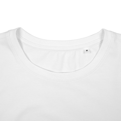 Футболка женская T-bolka Stretch Lady, белая фото 4