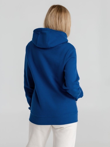 Толстовка с капюшоном унисекс King, ярко-синяя фото 5 Толстовка с капюшоном унисекс King, ярко-синяя фото 5
