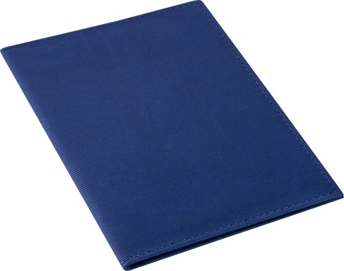 Обложка для паспорта Twill, синяя Обложка для паспорта Twill, синяя
