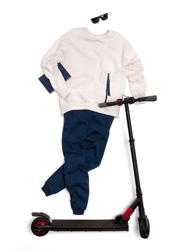 Джоггеры Kosmos 2.0, темно-серые (графит) фото 9 Джоггеры Kosmos 2.0, темно-серые (графит) фото 9