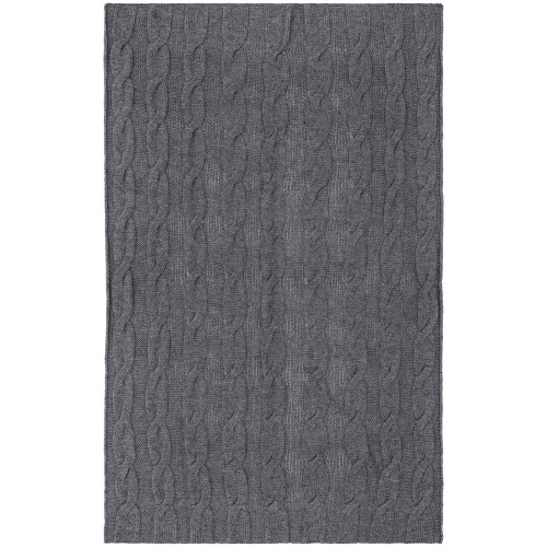 Плед Snefald, серый (маренго меланж) фото 3