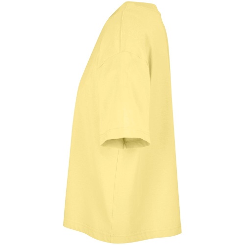 Футболка оверсайз женская Boxy Women, светло-желтая фото 3