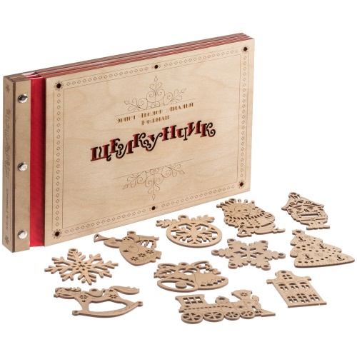 Новогодняя книга «Щелкунчик» с подвесками фото 3 Новогодняя книга «Щелкунчик» с подвесками фото 3