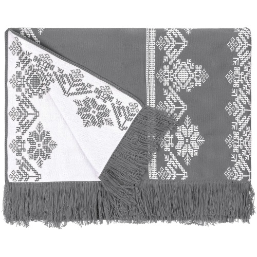 Плед Onego, серый фото 5 Плед Onego, серый фото 5