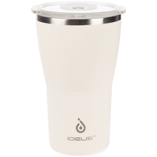 Термостакан Sapporo, белый (молочный) фото 2 Термостакан Sapporo, белый (молочный) фото 2