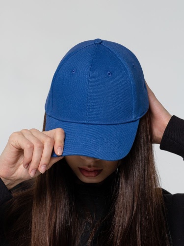 Бейсболка Hillside, синяя фото 3 Бейсболка Hillside, синяя фото 3