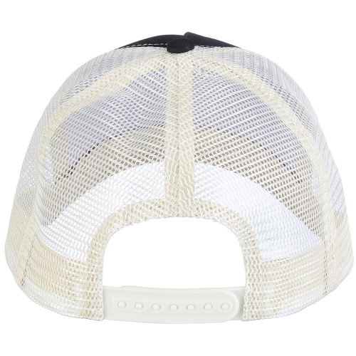 Бейсболка Blink, черная с молочно-белым фото 2