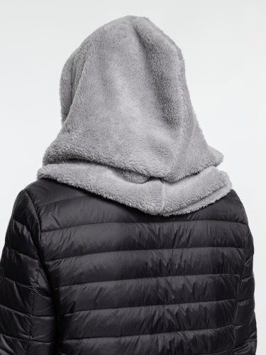 Балаклава-капюшон Flocky, серая фото 4