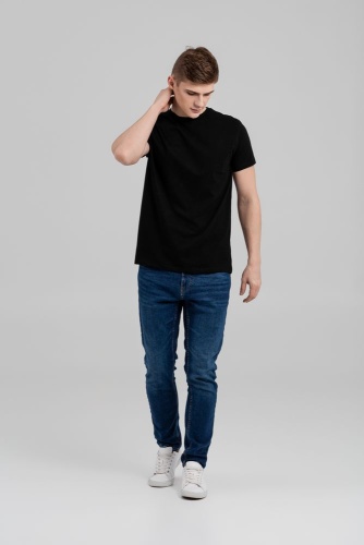 Футболка унисекс T-bolka 160 Original, черная фото 10 Футболка унисекс T-bolka 160 Original, черная фото 10