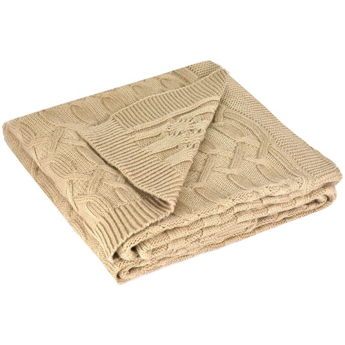 Плед Vermont, бежевый фото 2