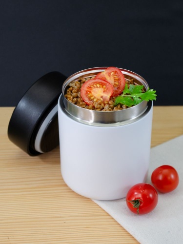 Термос для еды Food Truck, белый фото 8 Термос для еды Food Truck, белый фото 8