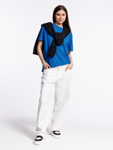 Футболка унисекс Streetwise, ярко-синяя фото 5