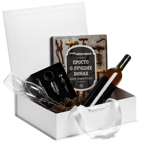 Коробка на лентах Tie Up, белая фото 4 Коробка на лентах Tie Up, белая фото 4